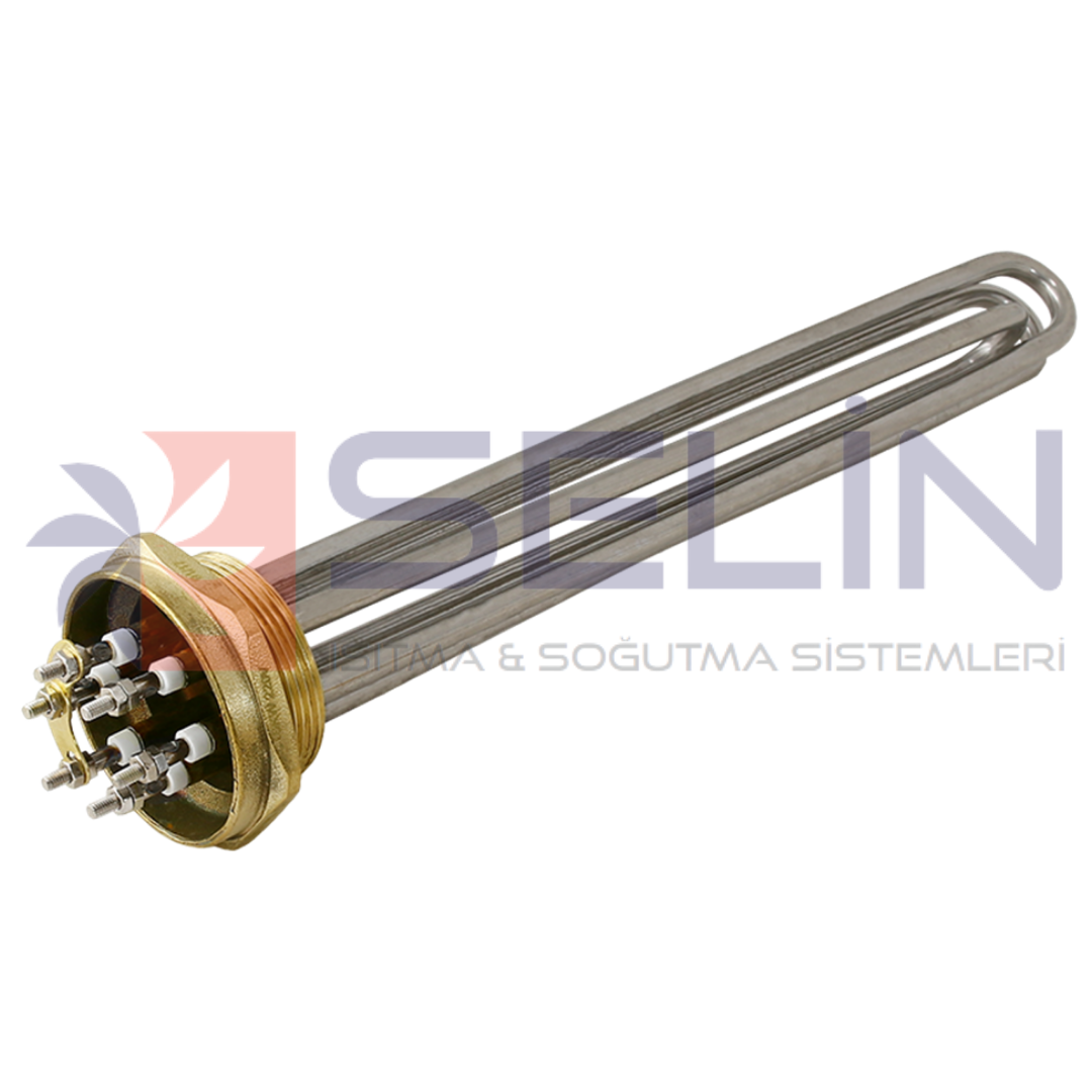 2 İNÇ 4500 W KAFALI REZİSTANS 30 CM