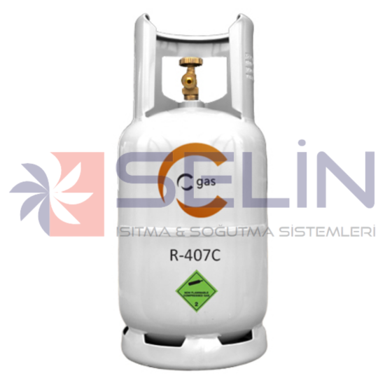 R407 C-GAZ 10 KG DOLDURULABİLİR TÜP